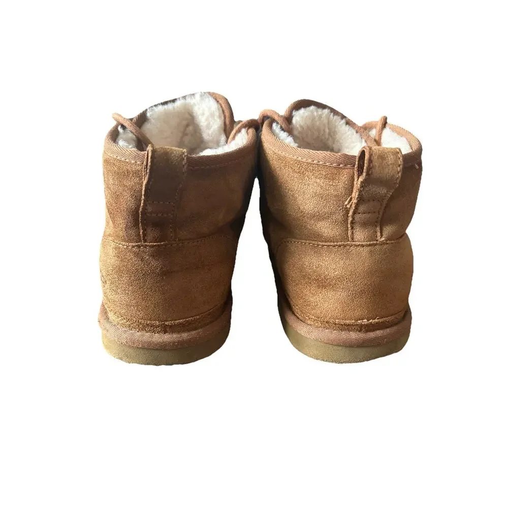 Ugg Neumel Leather And Wool Chukka Boots, Size 10. Cabin Core - Picture 5 of 12